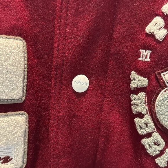 Pelle Pelle limited edition Burgundy Varsity Jacket Vintage and Rare EUC 3XL - Picture 10 of 16